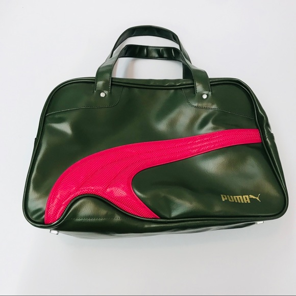 Puma Handbags - PUMA HAND BAG GREEN & PINK COLOR